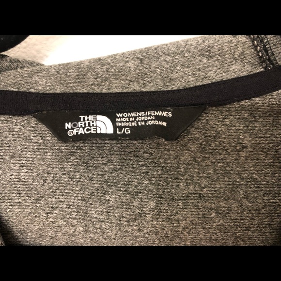 North Face Zip UP Sweatshirt - Picture 3 of 3